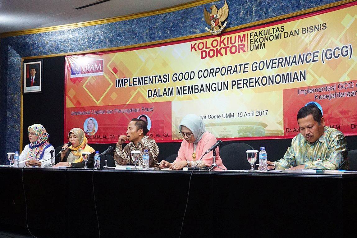 FACULTY of Economics and Business (FEB) University of Muhammadiyah Malang (UMM) held a Doctoral